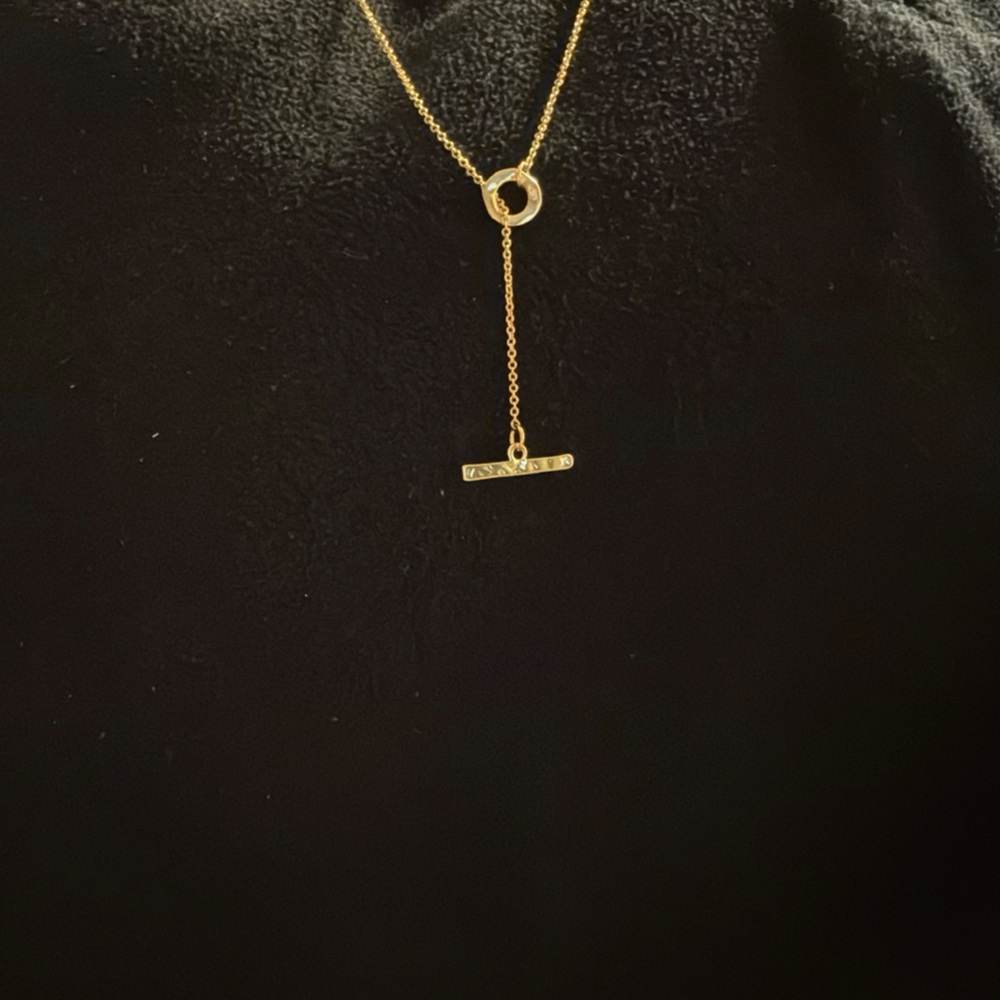 Gorjana Gold Layered Toggle Necklace - Picture 4 of 4